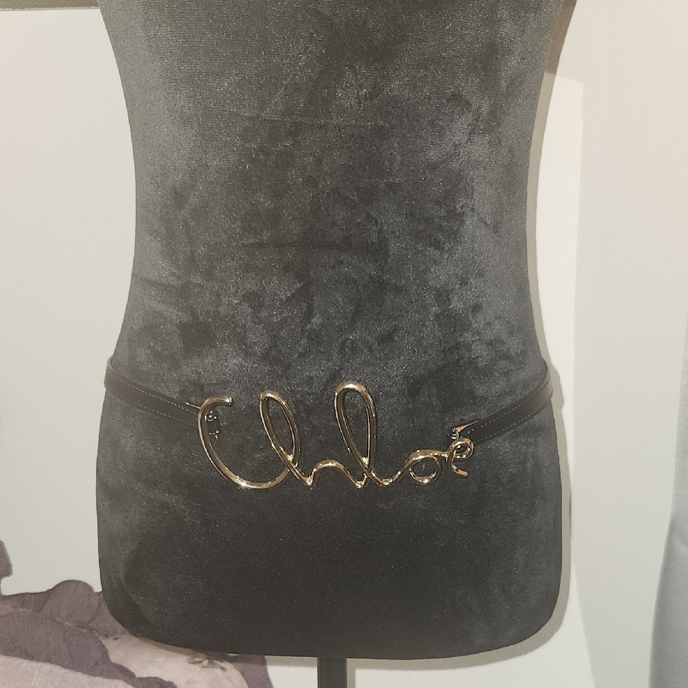 Black Belt with Gold Script